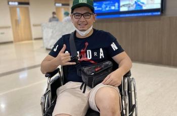 Tommy Kurniawan Terjeblos ke Got, Dapat 14 Jahitan di Bagian Dagu