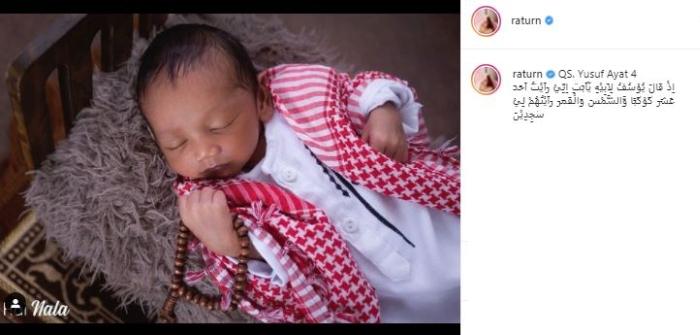 Pemotretan anak Ratu Rizky Nabila. (Instagram/@raturn)