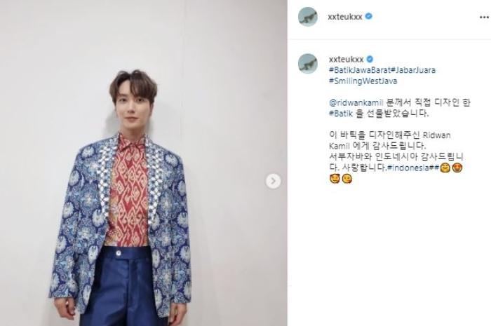 Leeteuk Super Junior. (Instagram)