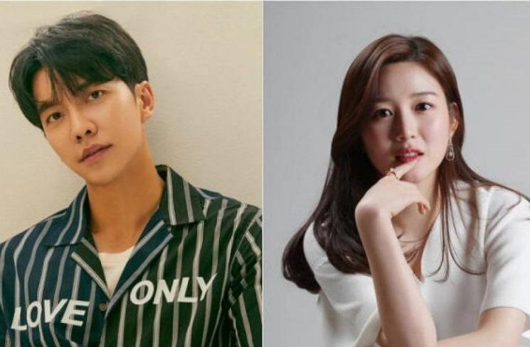 Lee Seung Gi dan Lee Da In (Allkpop)