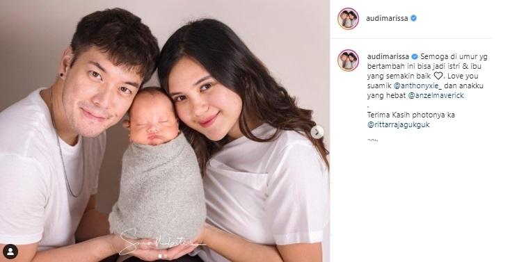 Pemotretan anak Audi Marissa. (Instagram/@audimarissa)