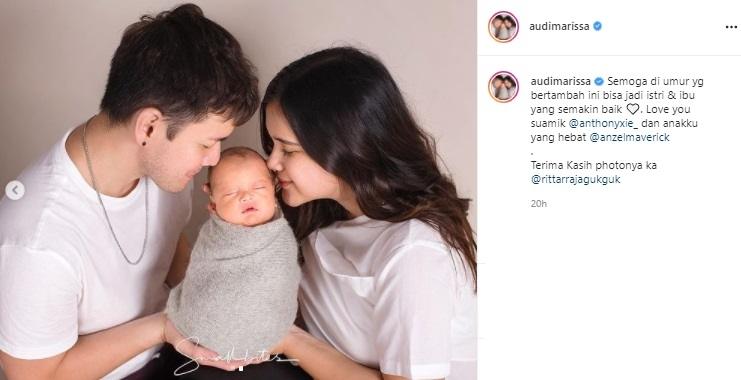 Pemotretan anak Audi Marissa. (Instagram/@audimarissa)