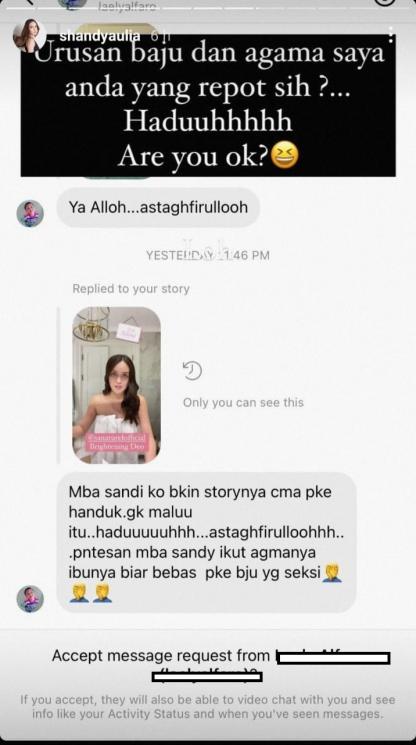 Shandy Aulia (Instagram/@shandyaulia)