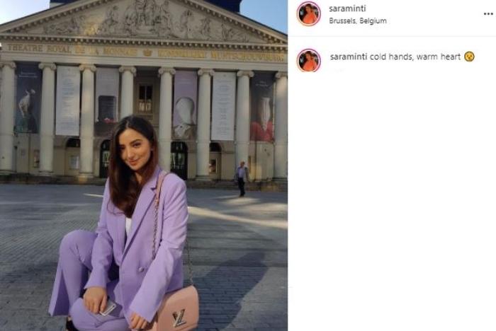 Sarah Samantha, disebut calon menantu Venna Melinda. (Instagram/@saraminti)