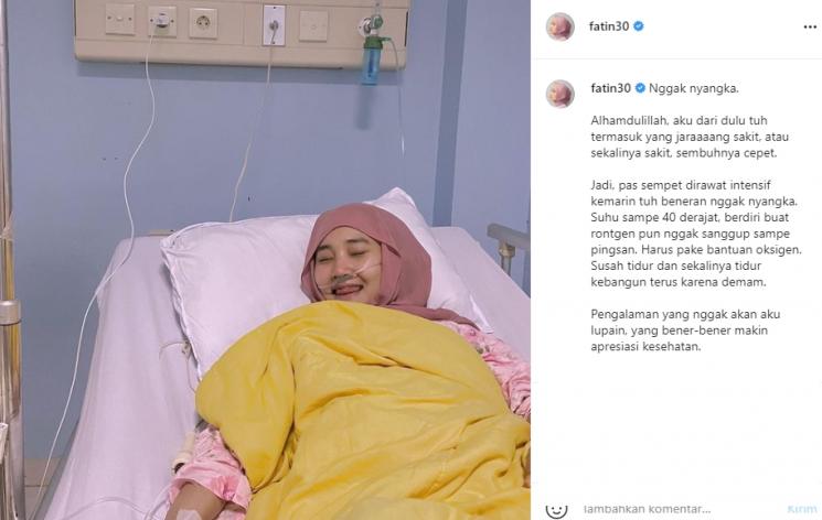 Fatin Shidqia Lubis (Instagram/@fatin30)