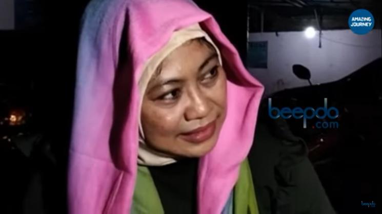 Ibunda Celine Evangelista, Vincentia Nurul hamil anak kembar. (YouTube/beepdo)