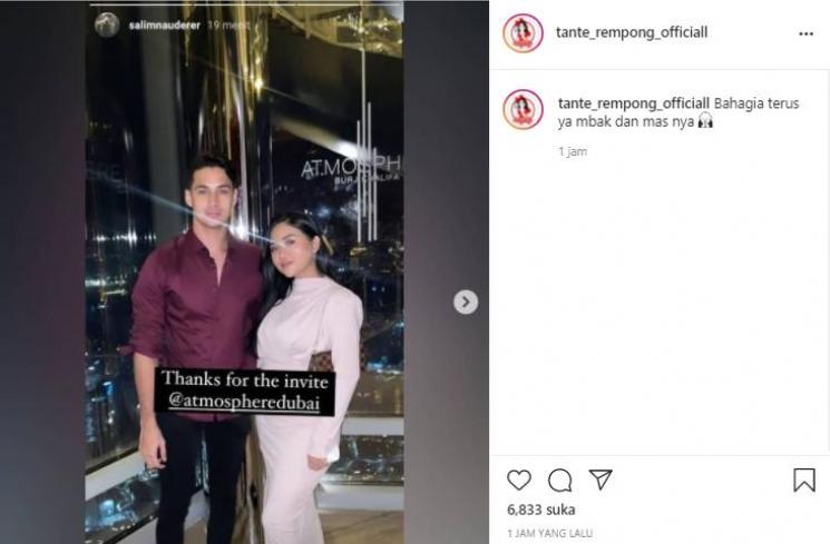 Rachel Vennya dan Salim (Instagram.com)