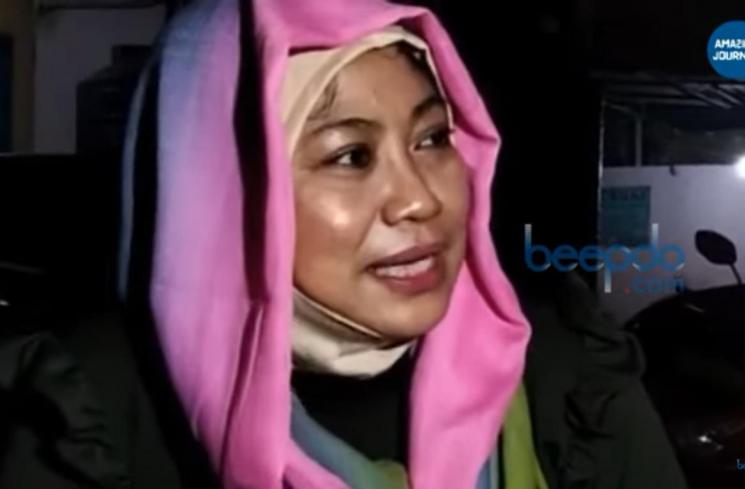 Ibunda Celine Evangelista, Vincentia Nurul hamil anak kembar. (YouTube/beepdo)