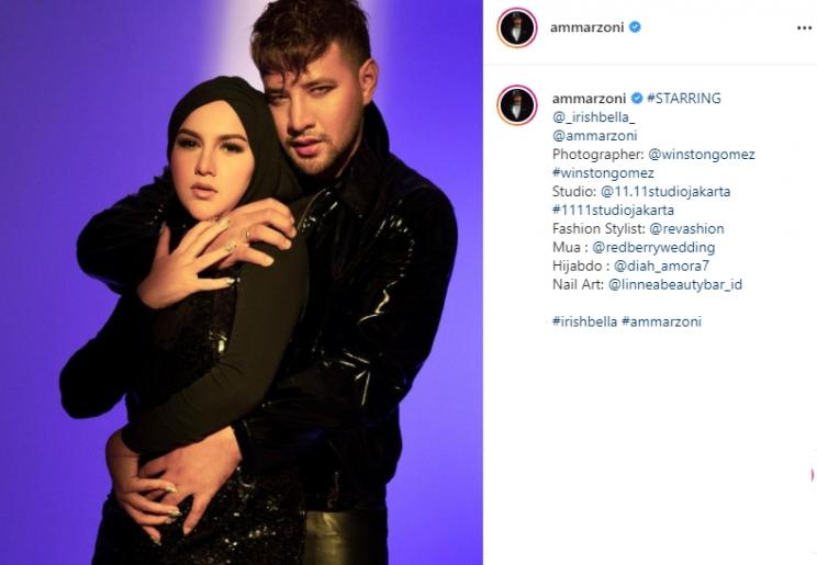 Irish Bella dan Ammar Zoni (Instagram/@ammarzoni)