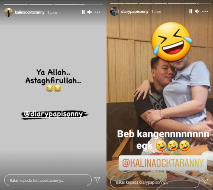 Postingan Kalina Ocktaranny (Instagram.com)