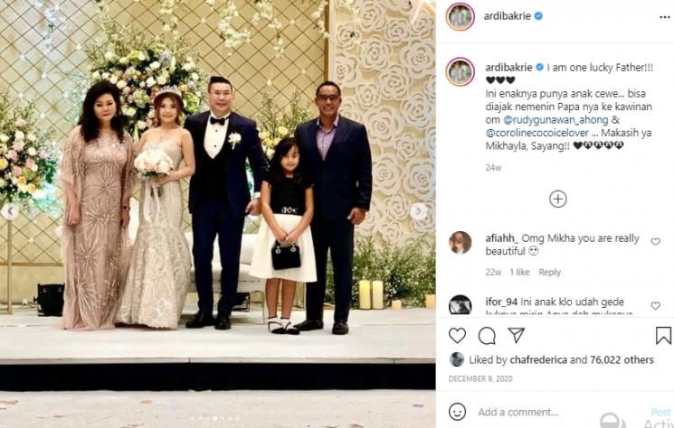 Putri sulung Nia Ramadhani, Mikhayla (Instagram.com)