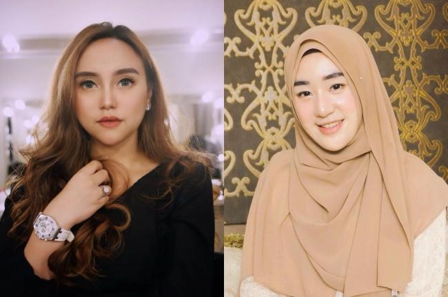 Adu Gaya Salmafina Sunan vs Larissa Chou (Instagram/@salmafinasunan)