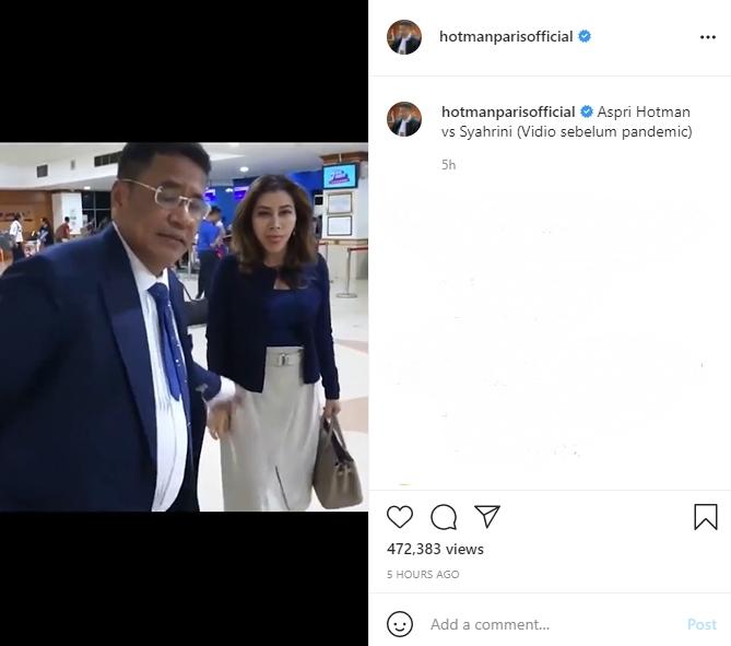 Hotman Paris Ajak Aspri Cantiknya Naik Private Jet. [Instagram/hotmanparisofficial]
