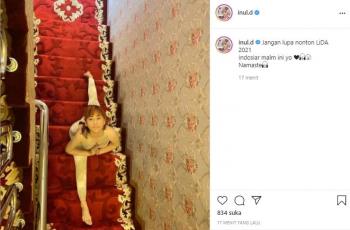 Pose yoga Inul Daratista (Instagram.com)