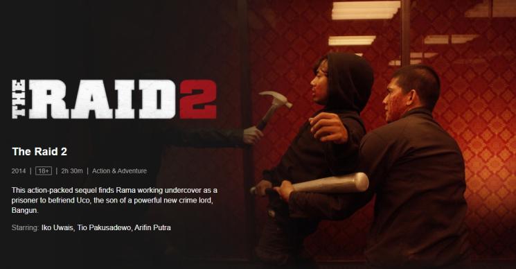 Film Action Terbaik - The Raid 2: Berandal (Netflix/The Raid 2)