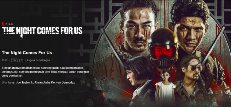 Film Action Terbaik - The Night Come For Us (Netflix/The Night Come For Us)