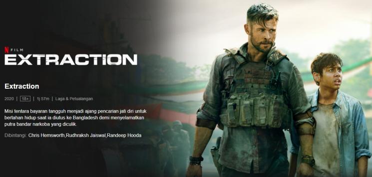 Film Action Terbaik - Extraction (Netflix/Extraction)