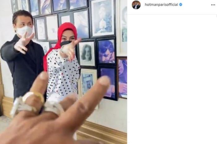 Hotman Paris ketemuan sama Syahrini. (Instagram/@hotmanparisofficial)