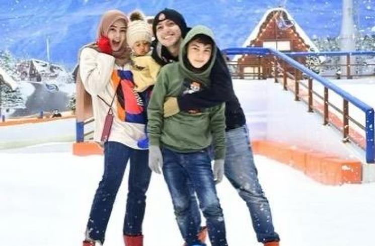 Potret Kedekatan Artis dan Anak Sambung. (Instagram/@bibyalraen13)