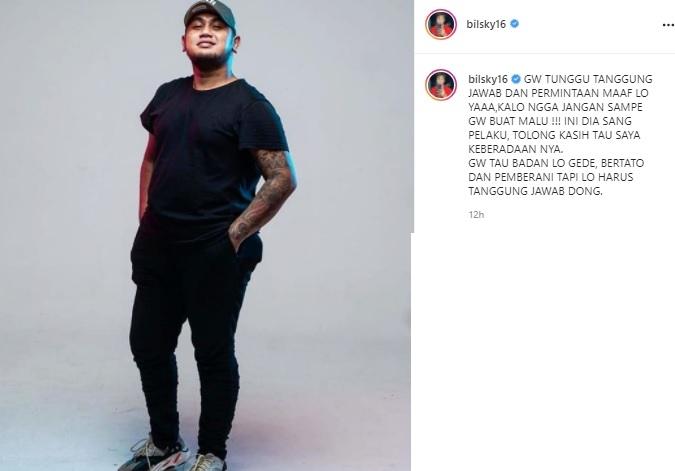 Postingan Billy Syahputra. (Instagram/@bilsky16)