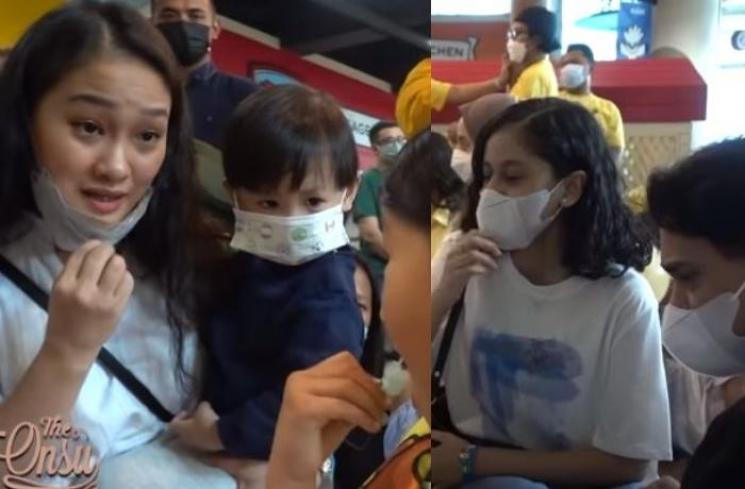 Momen ultah Thania dan Thalia Putri Onsu. (Youtube/TheOnsuFamily)