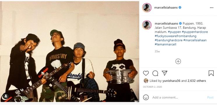 Transformasi Marcell Siahaan. (Instagram/marcellsiahaans)