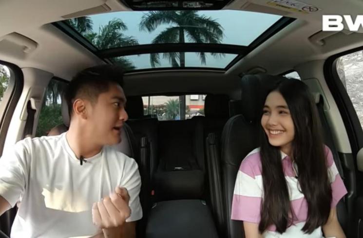 Lea Ciarachel ngobrol sama Boy William. (YouTube/Boy William)