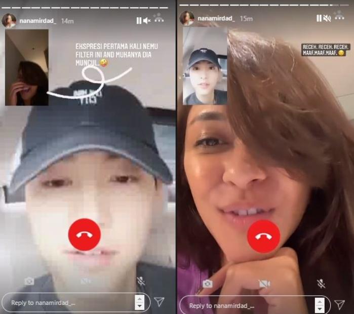 Nana Mirdad ngefans Song Joong Ki. (Instagram/@nanamirdad_)