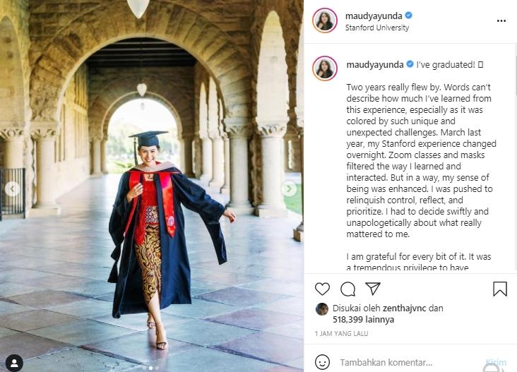 Maudy Ayunda (Instagram.com)