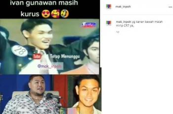 Potret jadul Ivan Gunawan. (Instagram/@mak_inpoh)