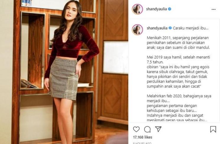 Shandy Aulia (Instagram.com)