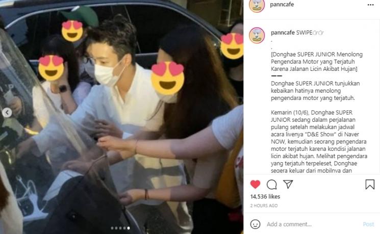 Donghae Super Junior (Instagram.com)