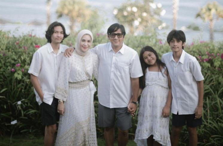 Keluarga Andre Taulany. (Instagram/@erintaulany)