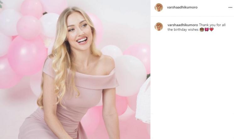 Potret terbaru Varsha Strauss (Instagram/@varshaadhikumoro)