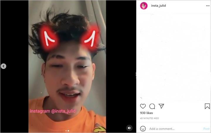 Ferdian Paleka. (Instagram)