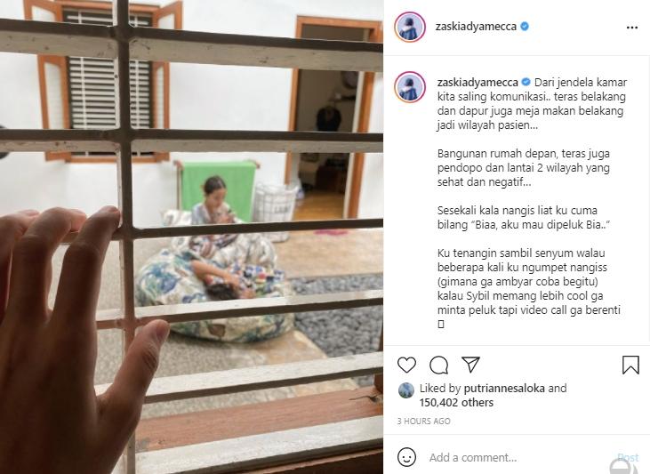 Postingan Zaskia Adya Mecca (Instagram.com)