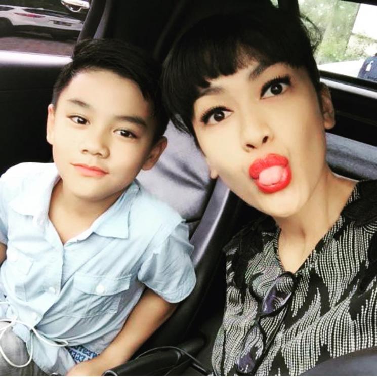 Potret Nathan Keponakan Julia Perez (Instagram/@nathan_kreleger)