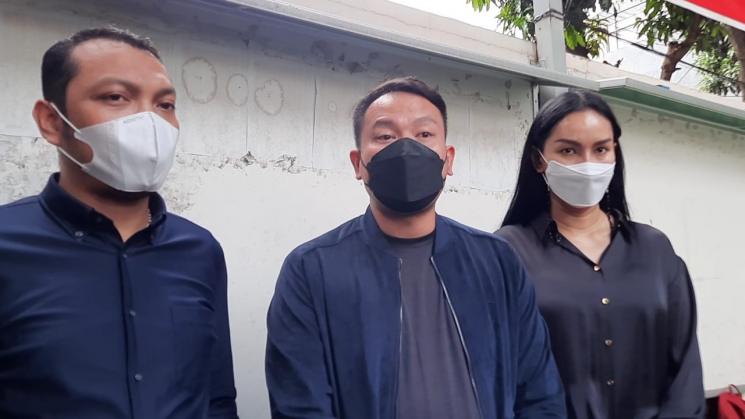 Vicky Prasetyo dan Kalina Ocktaranny. (MataMata.com/Evi Ariska)