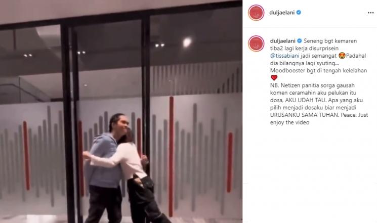 Dul Jaelani dan Tissa Biani (Instagram/@duljaelani)