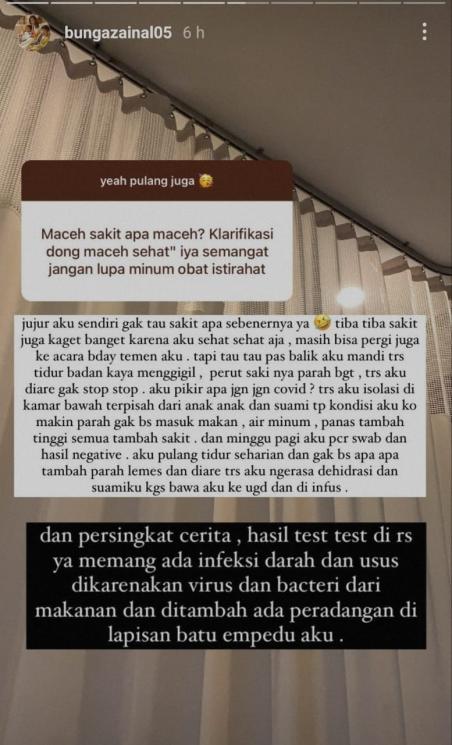 Bunga Zainal (Instagram/@bungazainal05)