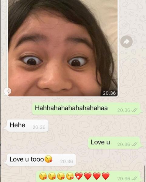 Andre Taulany bocorkan percakapannya dengan Lova. (Instagram/andreastaulany)