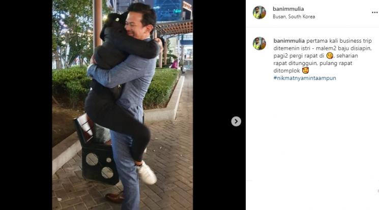 Potret Lulu Tobing dan Bani Maulana Mulia (Instagram/@banimmulia)