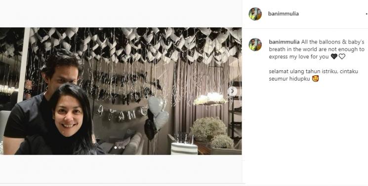 Potret Lulu Tobing dan Bani Maulana Mulia (Instagram/@banimmulia)