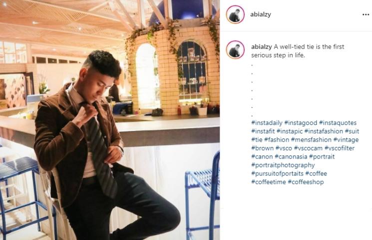 Potret Abimanyu Alfarizy (Instagram/@abialzy)