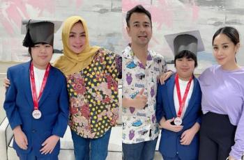 Potret anak bontot Rieta Amilia wisuda SD. (Instagram/@rieta_amilia)