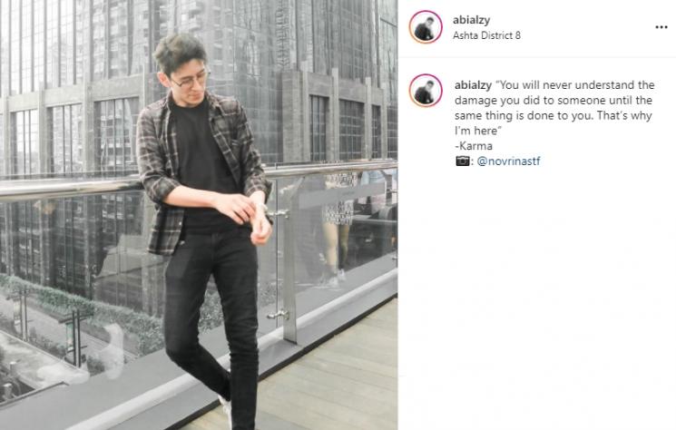 Potret Abimanyu Alfarizy (Instagram/@abialzy)