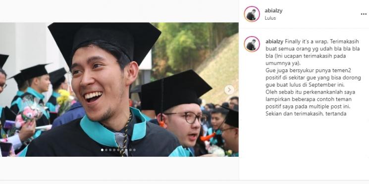 Potret Abimanyu Alfarizy (Instagram/@abialzy)