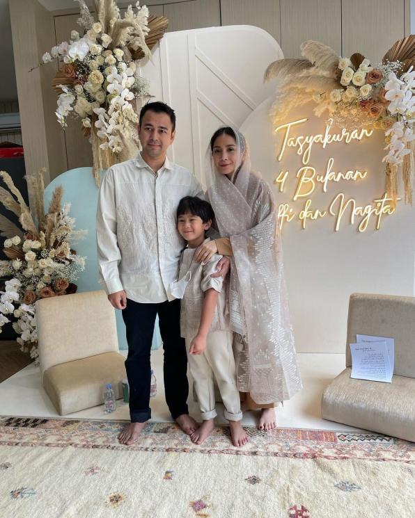 Tasyakuran 4 bulan Kehamilan Nagita Slavina (Instagram/@shela_lala96)