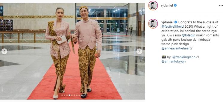 Istri Bule Artis (Instagram/@vjdaniel)