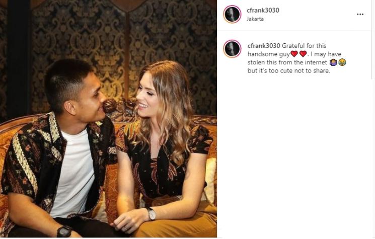 Istri Bule Artis (Instagram/@cfrank3030)